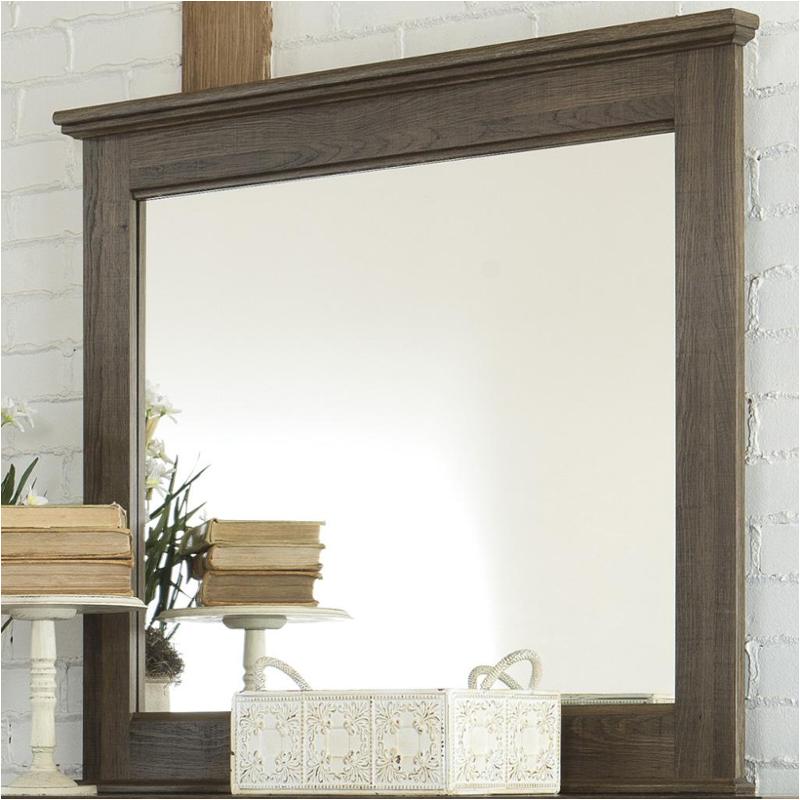 B25136 Ashley Furniture Juararo Dark Brown Bedroom Mirror
