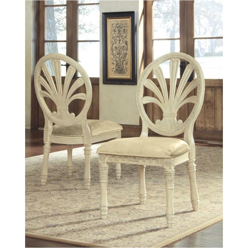 D707 03 Ashley Furniture Ortanique Dining Upholstered Side Chair