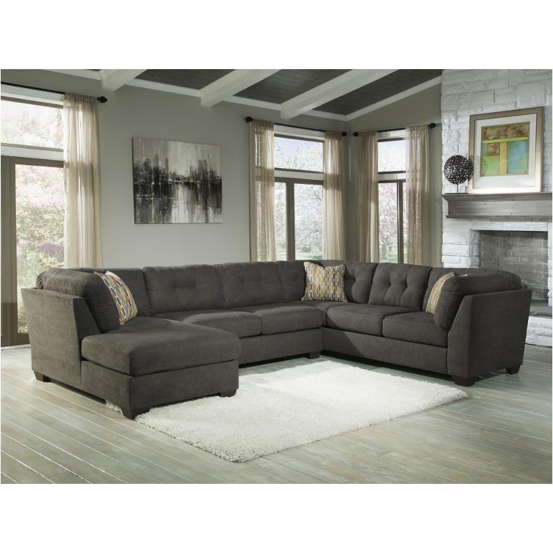1970034 Ashley Furniture Delta City Steel Armless Loveseat 1970034 Ashley Furniture Delta City Steel Living Room Sectional