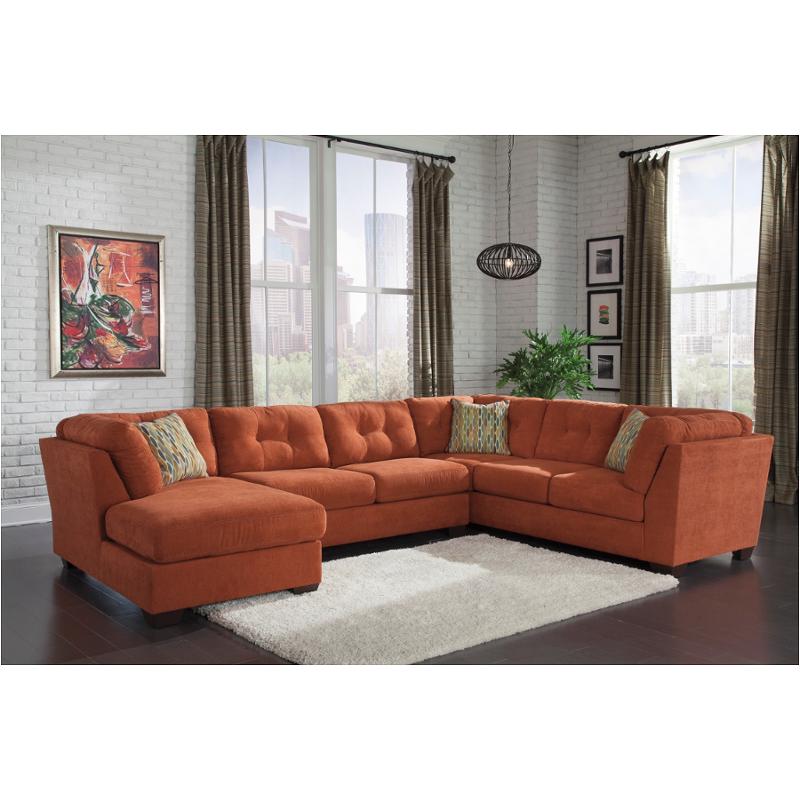 1970138 Ashley Furniture Delta City Rust Living Room Sofa