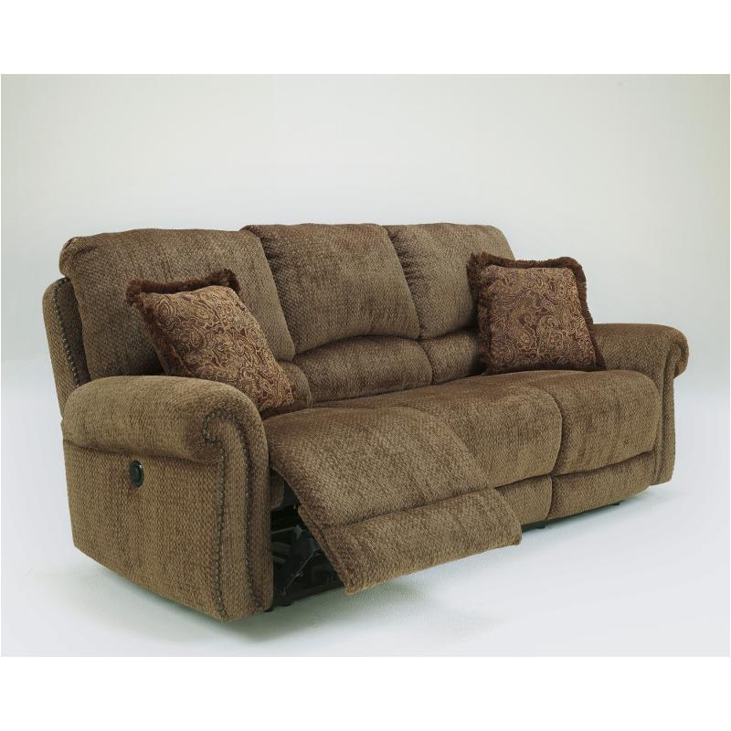 2930088 Ashley Furniture Macnair Umber Reclining Sofa