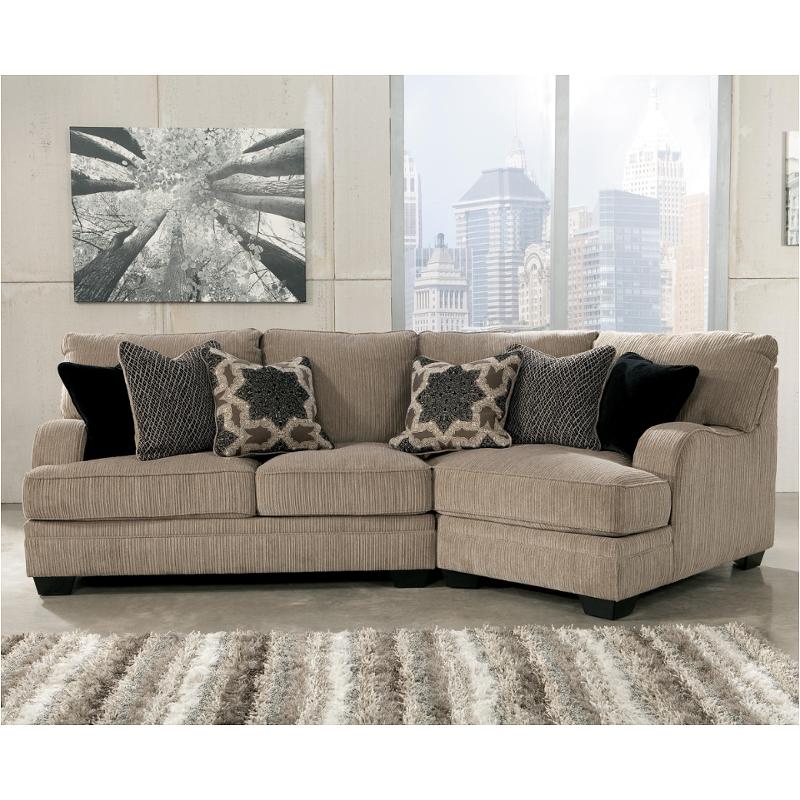 3050075 Ashley Furniture Katisha Platinum Raf Cuddler