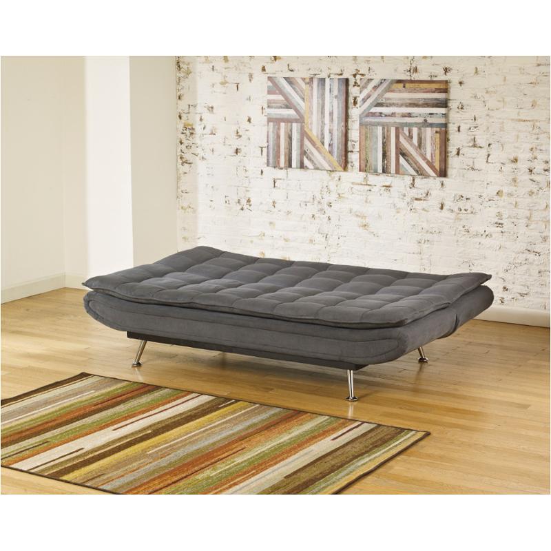 6760145 Ashley Furniture Sula Charcoal Flip Flop Sofa