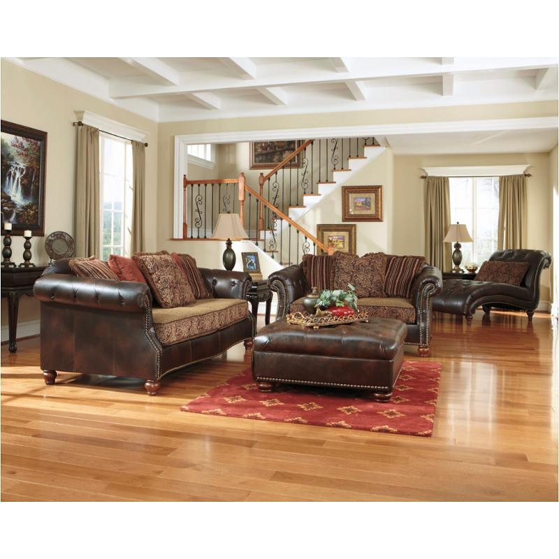7120138 Ashley Furniture Maddielynn Square - Auburn Sofa