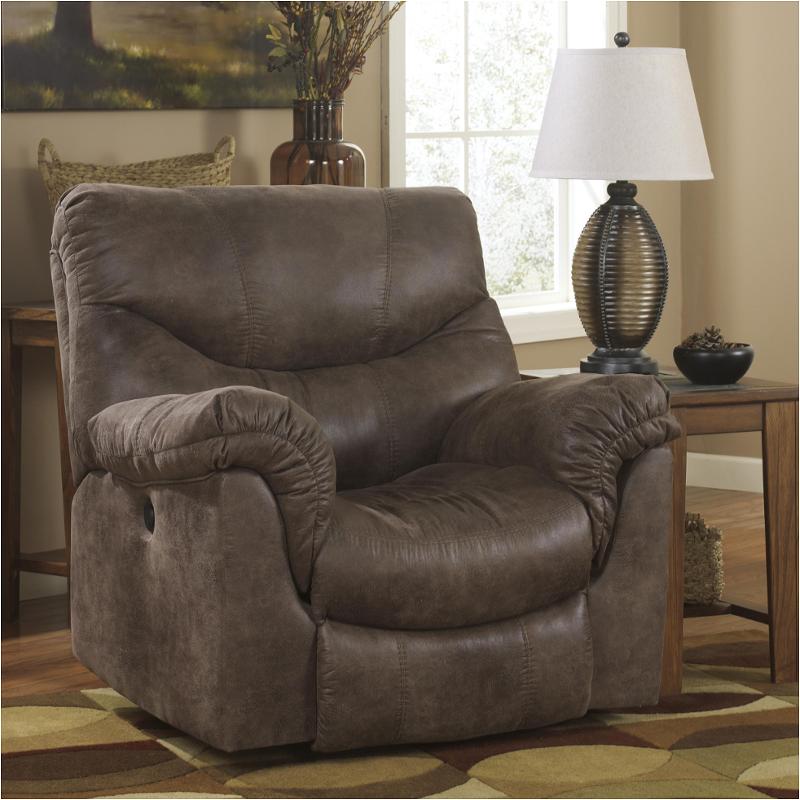 7140025 Ashley Furniture Alzena - Gunsmoke Rocker Recliner