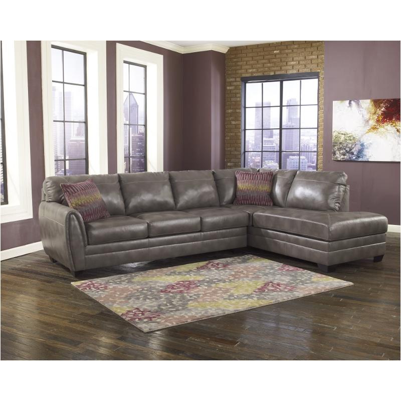 9070266 Ashley Furniture Sarai Durablend Gray Laf Sofa Gray