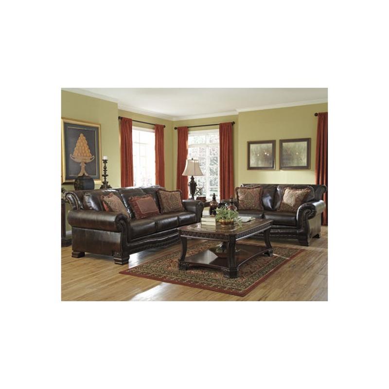 9430038 Ashley  Furniture Ledelle  Durablend Antique Sofa