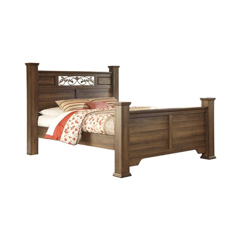 B216 96 Ashley Furniture Allymore Brown Queen Poster Rails B216 96 Ashley Furniture Allymore Brown Bedroom Bed