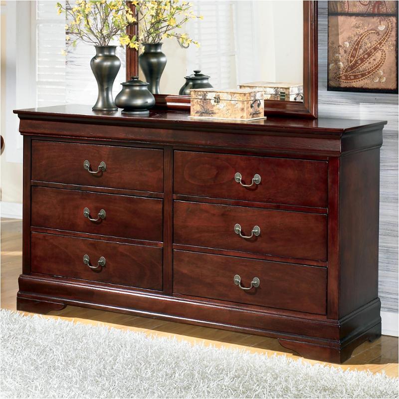 B376 31 Ashley Furniture Alisdair Dark Brown Bedroom Dresser