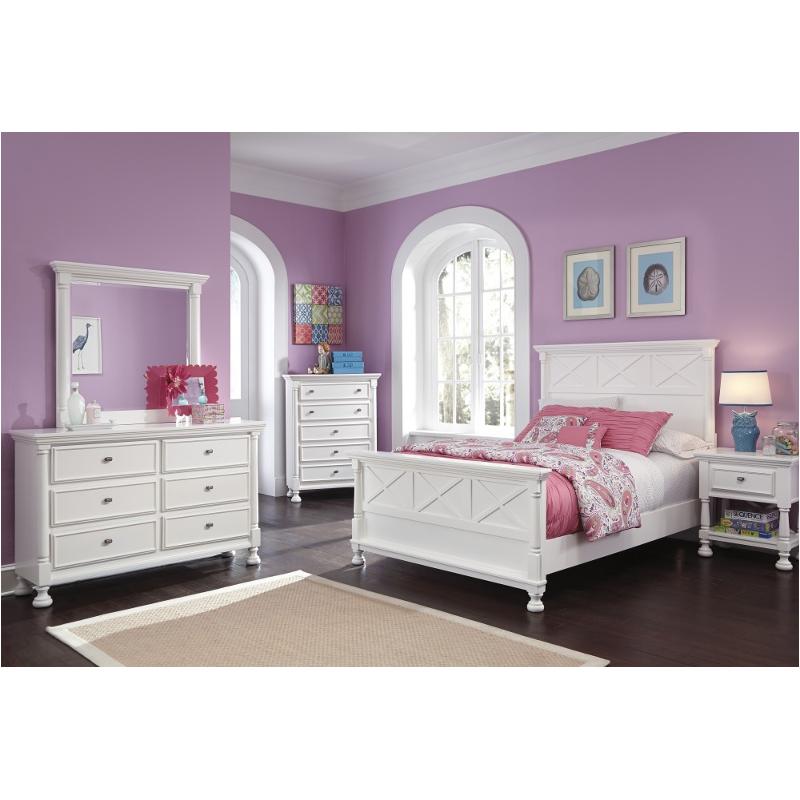 B502-57 Ashley Furniture Kaslyn Bedroom Queen Panel Bed