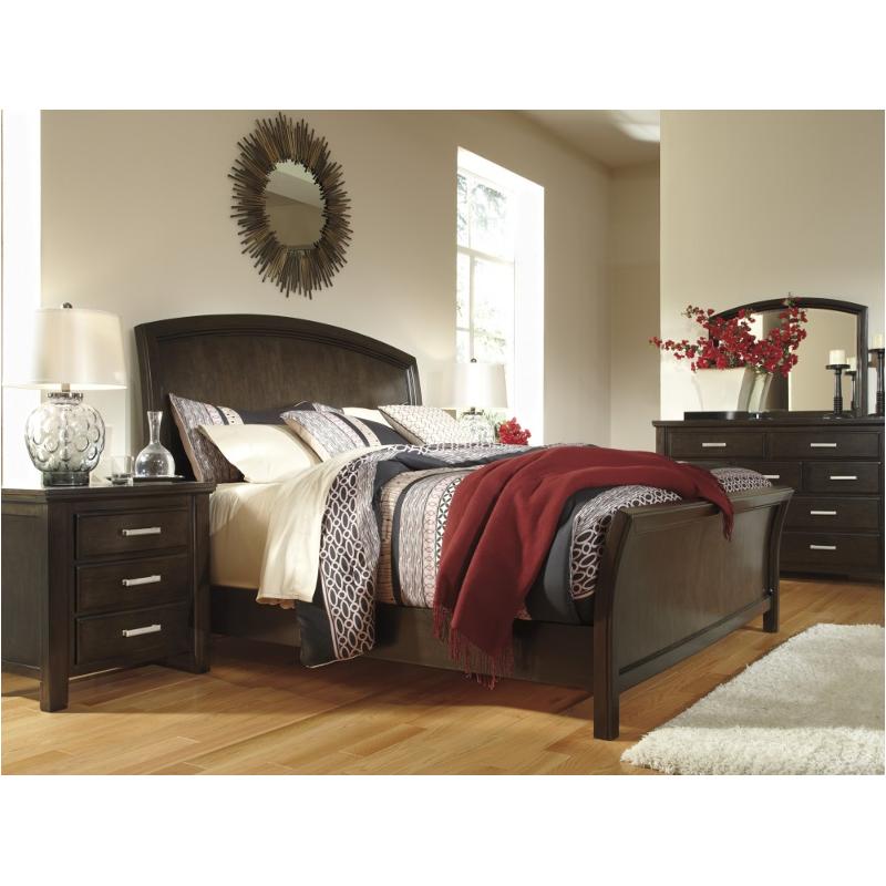 B681 58 Ashley Furniture Lanquist Bedroom Eastern King Sleigh Bed Eastern King Sleigh Bed B681 58 Ashley Furniture Lanquist Bedroom