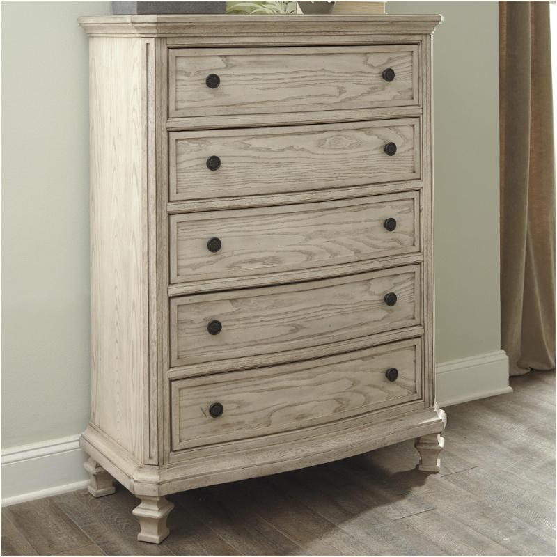 B69346 Ashley Furniture Demarlos Parchment White Bedroom Chest