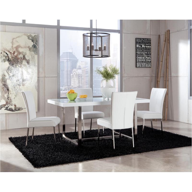 D410 26 Ashley Furniture Baraga Rectangular Dining Room Table White