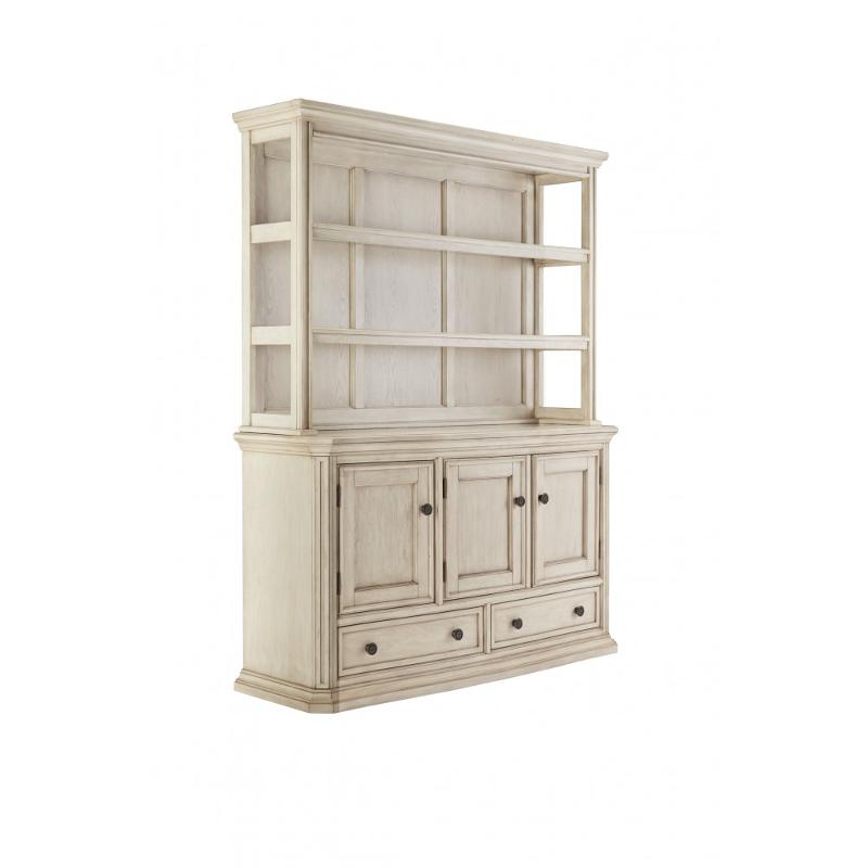 D693 61 Ashley Furniture Demarlos Vintage White Dining Room Hutch