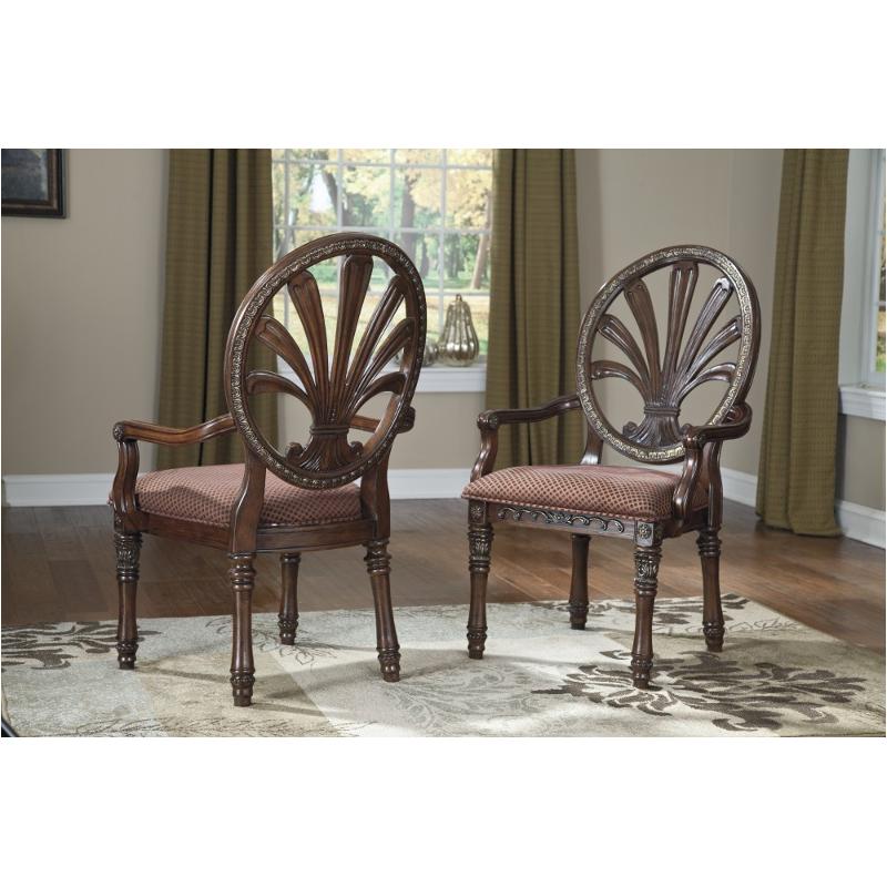 D705 03a Ashley Furniture Dining Upholstered Arm Chair D705 03a Ashley Furniture Dining