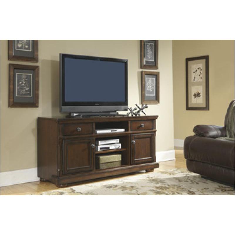 W697 132 Ashley Furniture Porter Rustic Brown Large Tv Stand