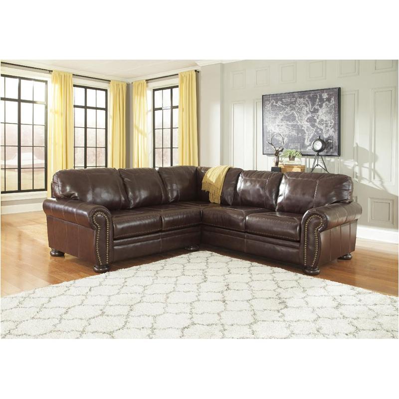5040467 Ashley Furniture Banner Coffee Raf Return Arm Sofa