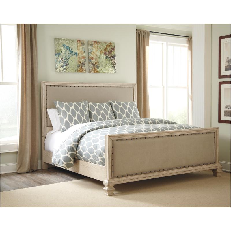 B69358 Ashley Furniture King/cal King Upholstered Panel Bed