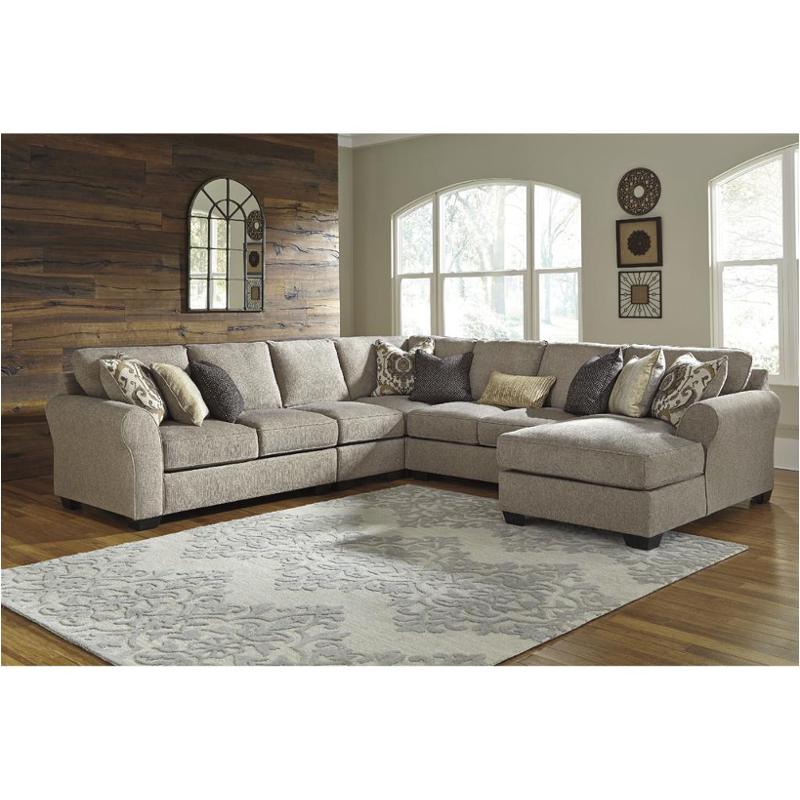 3910246 Ashley Furniture Pantomine Driftwood Armless Chair