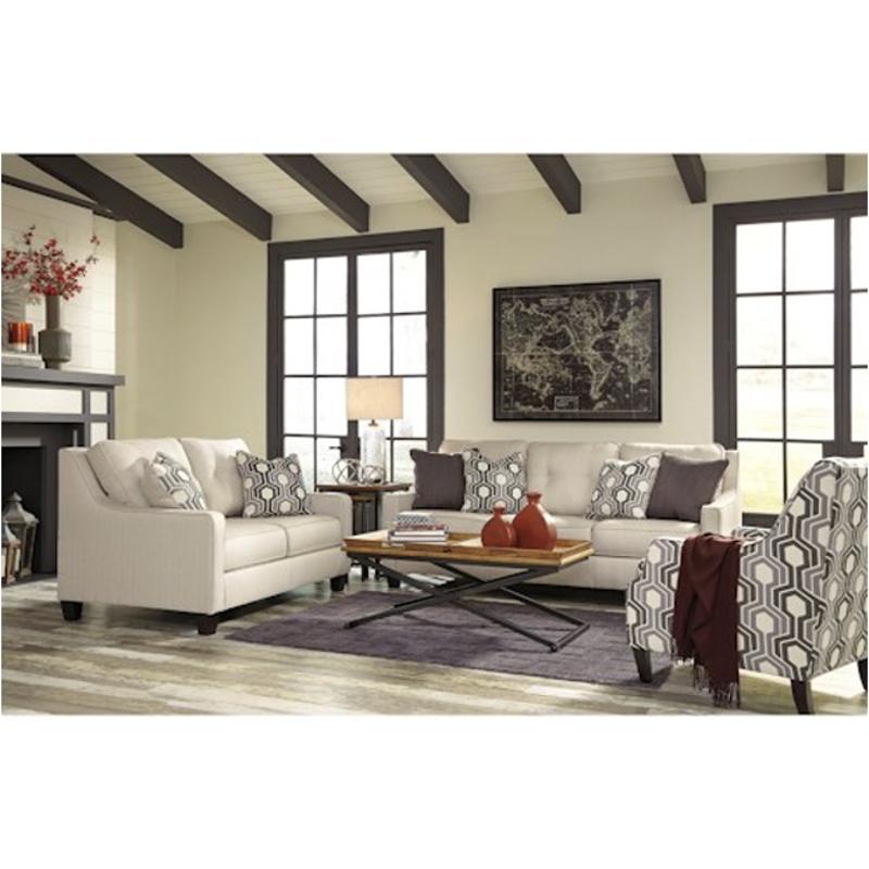 7180138 Ashley Furniture Guillerno Alabaster Living Room Sofa