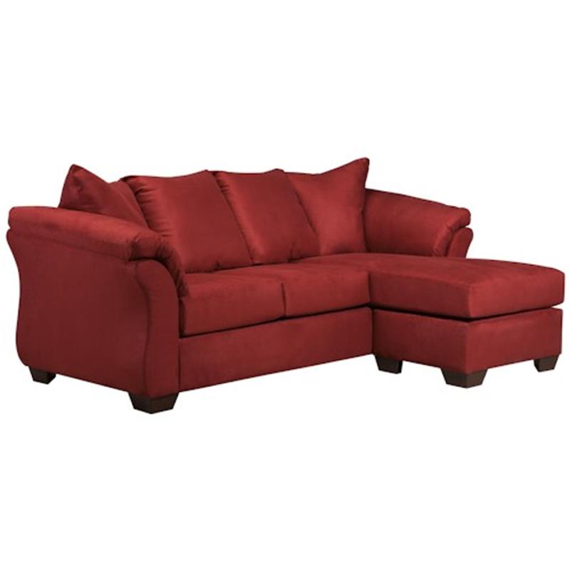 7500118 Ashley Furniture Darcy Salsa Living Room Sofa Chaise 7500118 Ashley Furniture Darcy Salsa Living Room Sofa