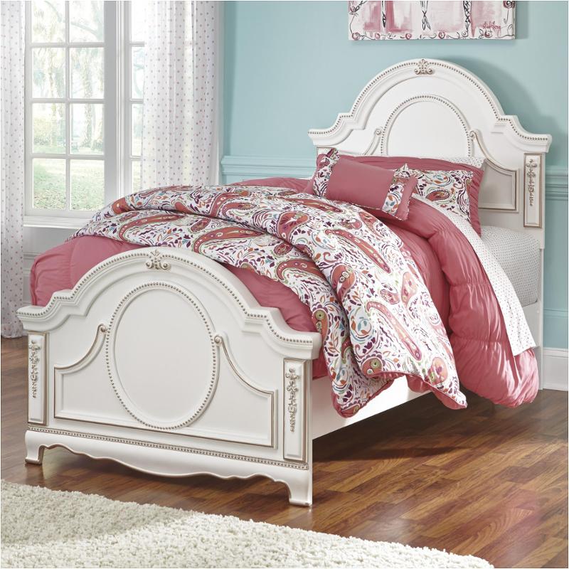 B355 53 Ashley Furniture Korabella White Twin Panel Bed B355 53 Ashley Furniture Korabella White Kids Room Bed