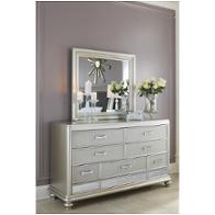 B650 36 Ashley Furniture Coralayne Silver Bedroom Mirror