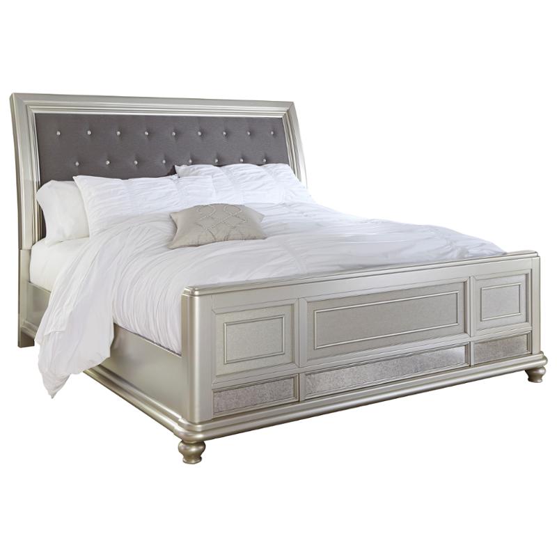 B650-54 Ashley Furniture Coralayne - Silver Queen Panel ...