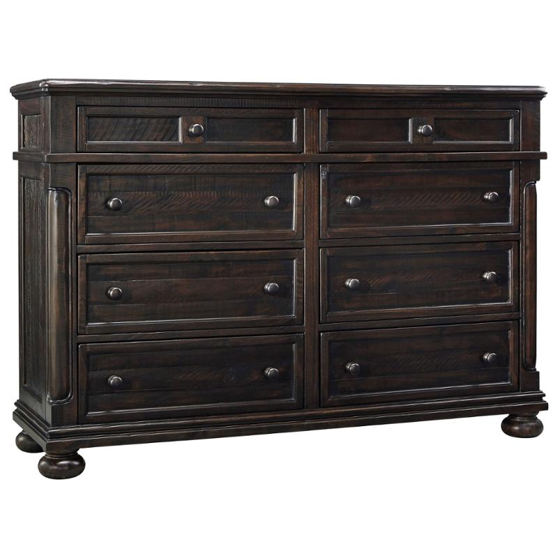 B657 31 Ashley Furniture Gerlane Dark Brown Dresser