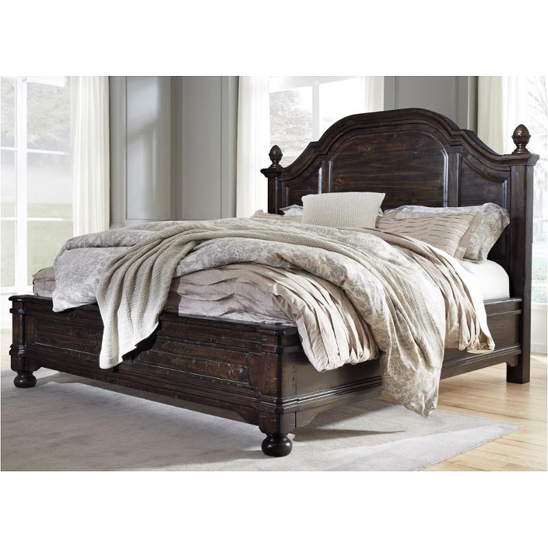 B657 56 Ashley Furniture King Platform Style Footboard Rails B657 56 Ashley Furniture Gerlane Dark Brown Bedroom Bed