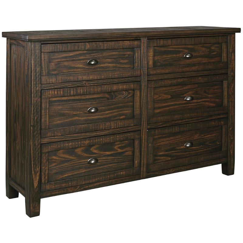 B658-31 Ashley Furniture Trudell - Dark Brown Bedroom Dresser