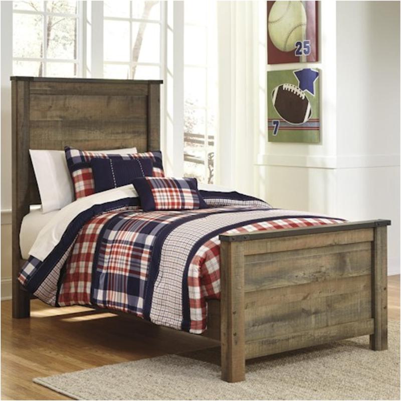 B44653 Ashley Furniture Trinell Brown Twin Panel Bed