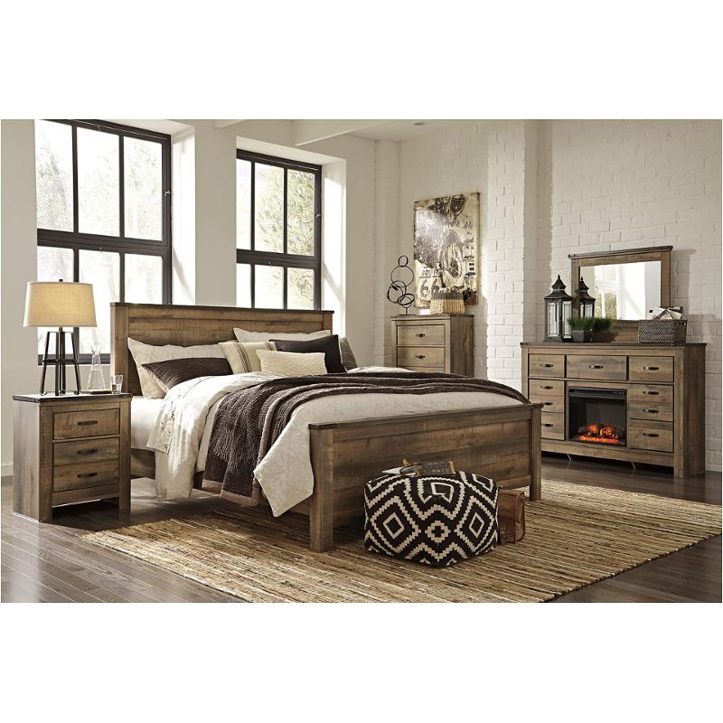 B446 57 Ashley Furniture Trinell Brown Bedroom Queen Panel Bed B446 57 Ashley Furniture Trinell Brown Bedroom Bed