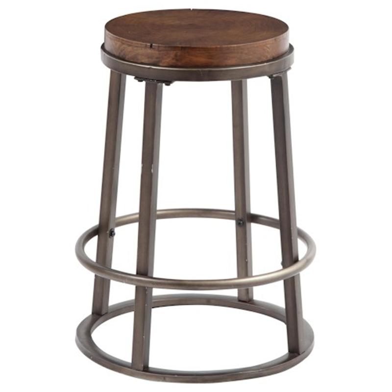 D548 324 Ashley Furniture Glosco Brown Dining Room Stool