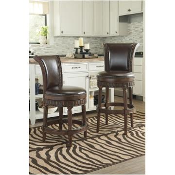 D553 65 Ashley Furniture Bar With Marble Top