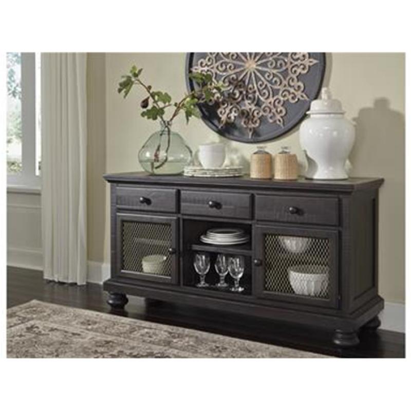 D635 60 Ashley Furniture Sharlowe Charcoal Dining Room Buffet D635 60 Ashley Furniture Sharlowe Charcoal Dining Room Server