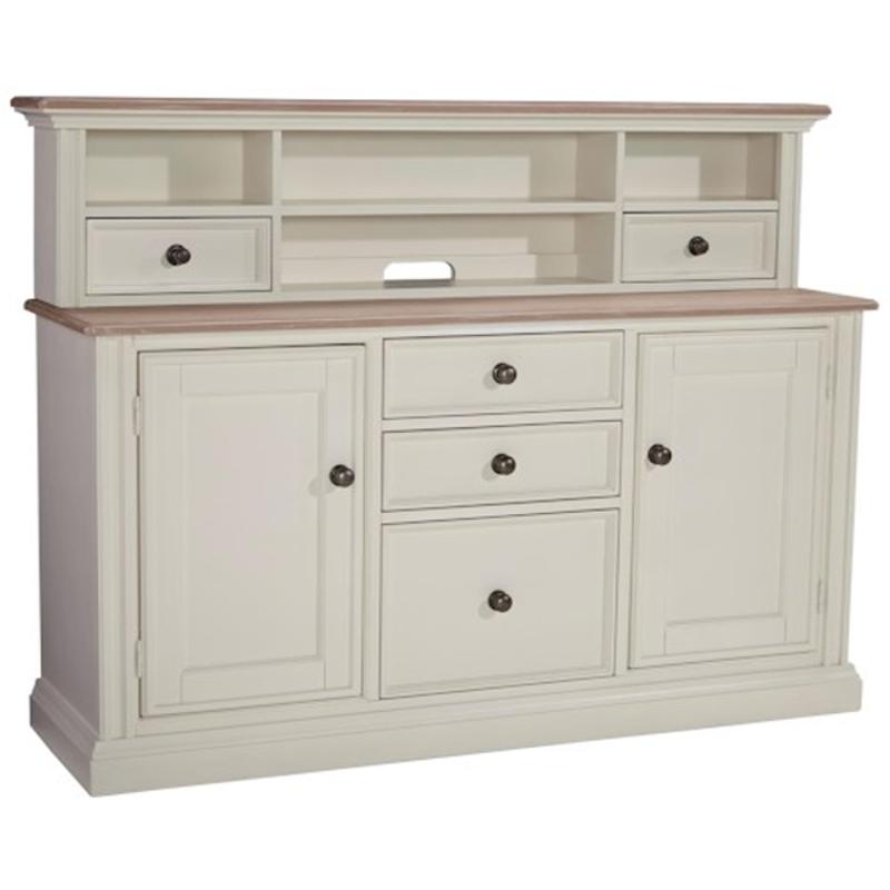 H583 48 Ashley Furniture Home Office Short Desk Hutch