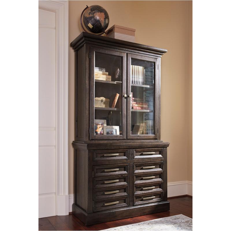 H63660h Ashley Furniture Townser Grayish Brown Credenza Hutch