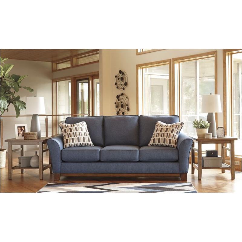 4380738 Ashley Furniture Janley Denim Living Room Sofa