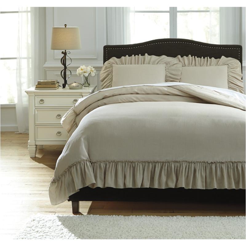 Q732003k Ashley Furniture King Duvet Cover Set Q732003k Ashley Furniture Clarksdale Natural Bedding Comforter