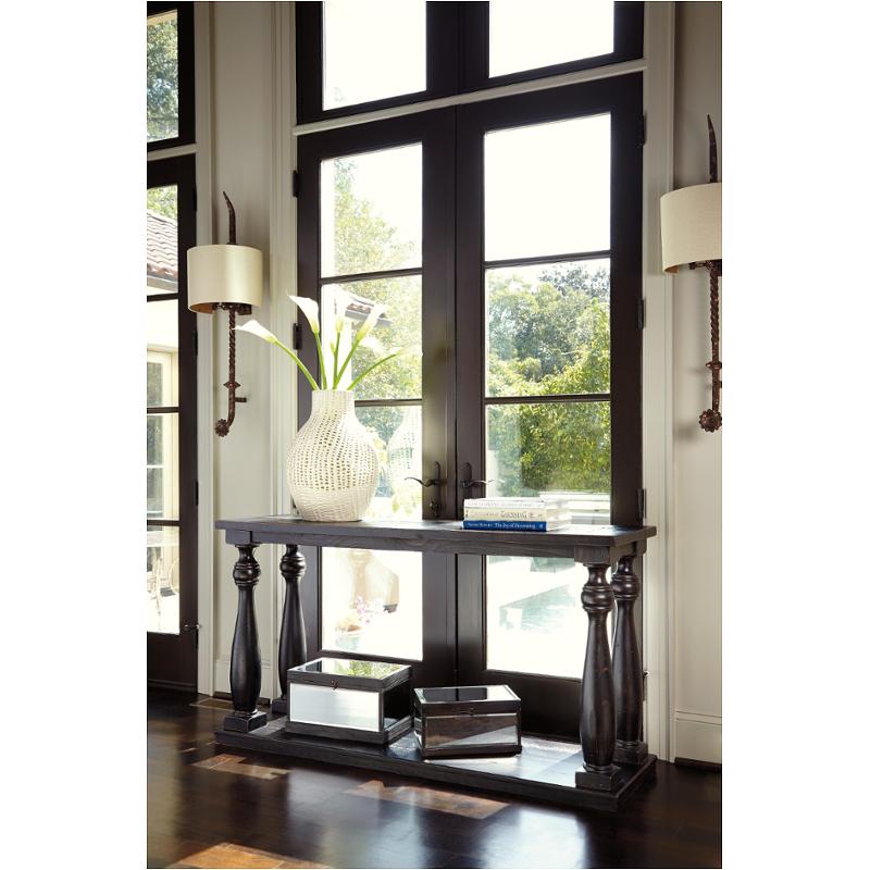 T8804 Ashley Furniture Mallacar Black Sofa Table