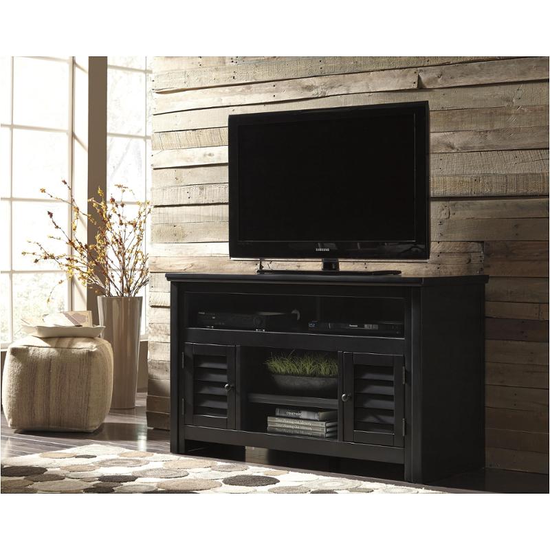 W661-28 Ashley Furniture Brasenhaus - Black Medium Tv Stand