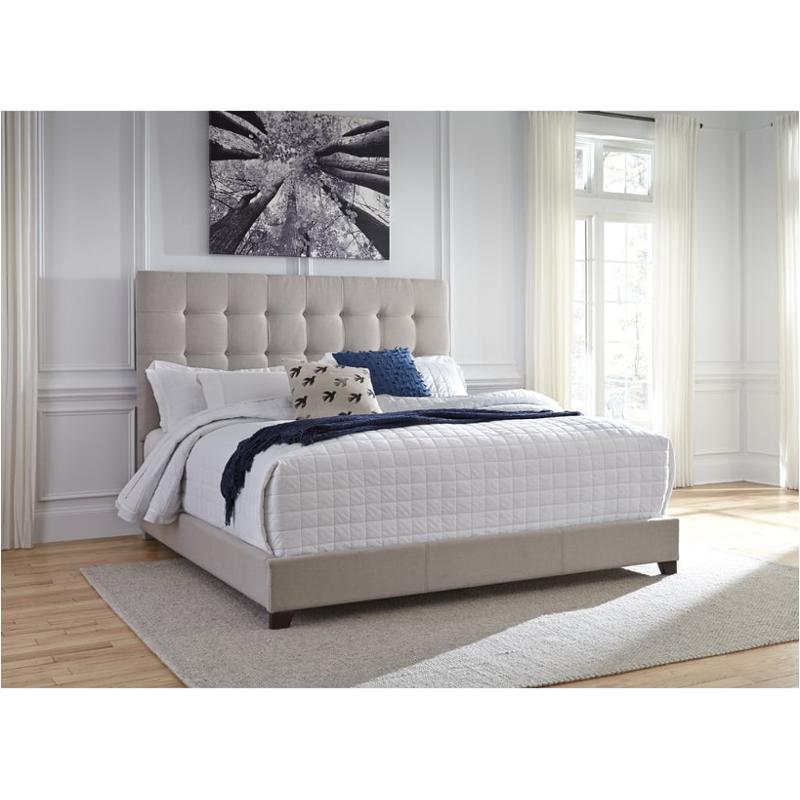 B130 582 Ashley Furniture Eastern King Upholstered Bed Beige