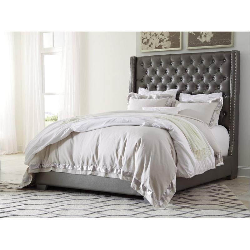 b650-78 ashley furniture king/california king upholstered bed