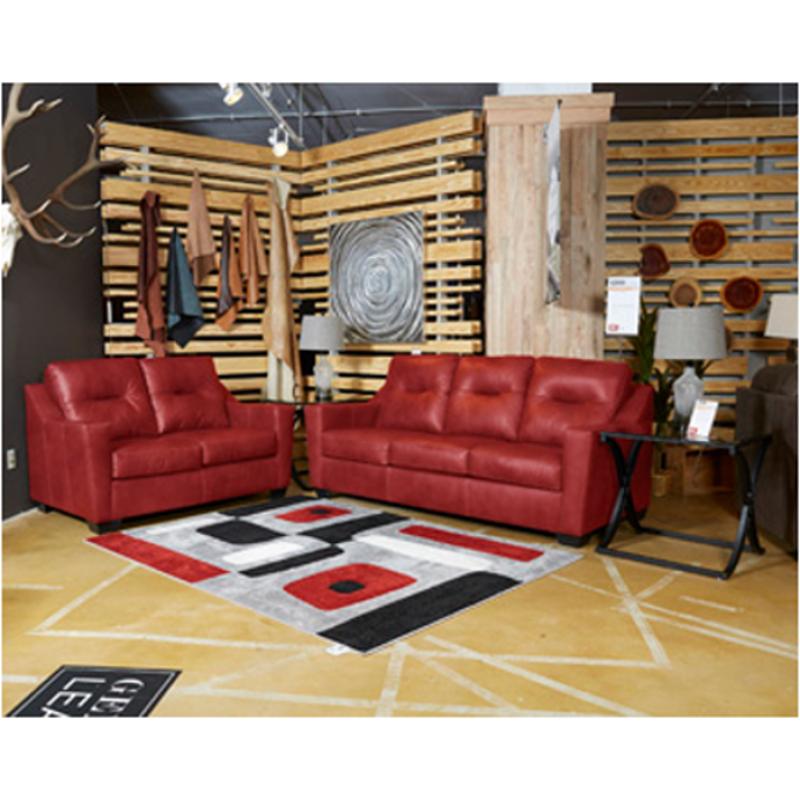 6390738 Ashley Furniture Kensbridge Crimson Living Room Sofa