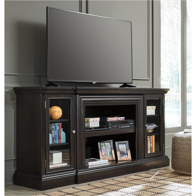 W371 68 Ashley Furniture Carlyle Xl Tv Stand W Fireplace Option