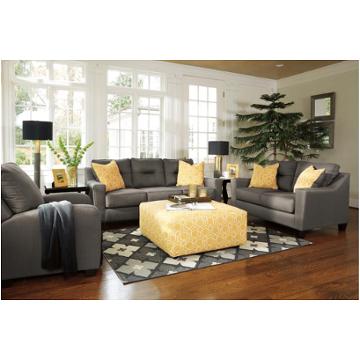 6690238 Ashley Furniture Forsan Nuvella  Gray Living Room 