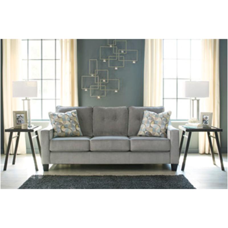 6950338 Ashley Furniture Bizzy Smoke Living Room Sofa