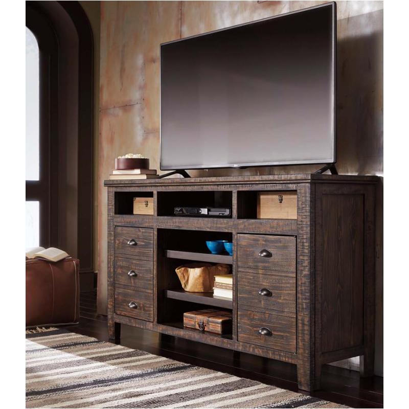 W658-68 Ashley Furniture Xl Tv Stand W/frpl/audio Opt