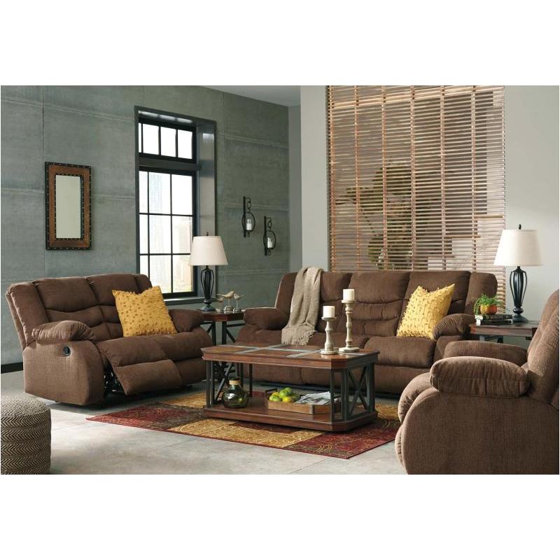 9860588 Ashley Furniture Tulen Chocolate Reclining Sofa 9860588 Ashley Furniture Tulen Chocolate Living Room Recliner